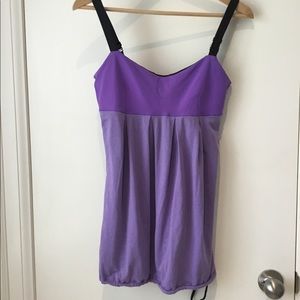 Lululemon purple activewear top